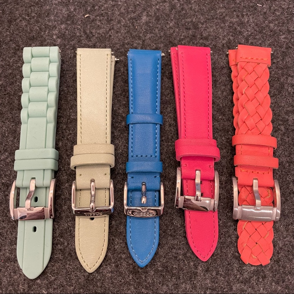 Fossil 18mm Interchangeable Watch Straps - Colors